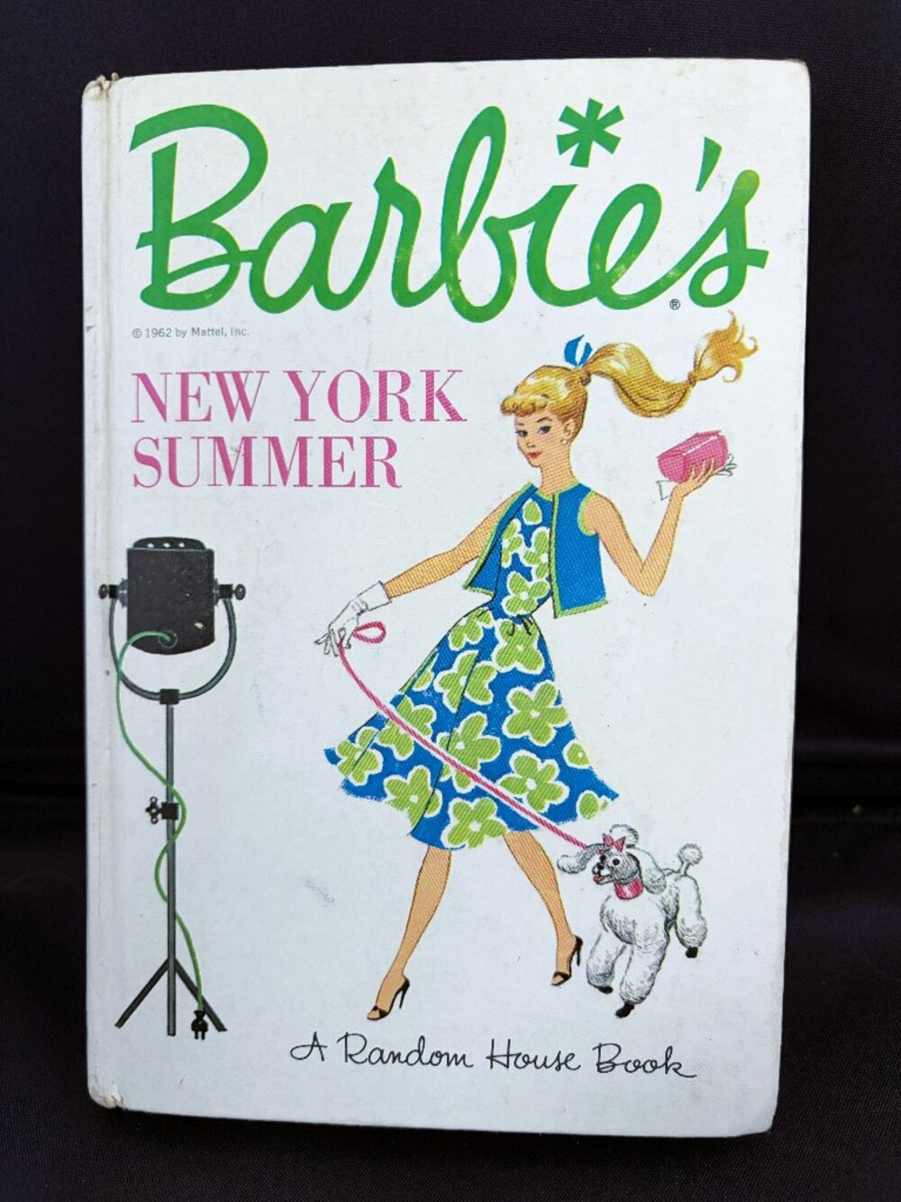 Vintage 1962 Barbie Book "Barbie's New York Summer" Hardcover Book
